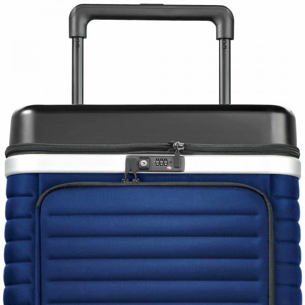 Pull Up | Suitcase Reisekoffer mit patentiertem Regalsystem (estate blue)
