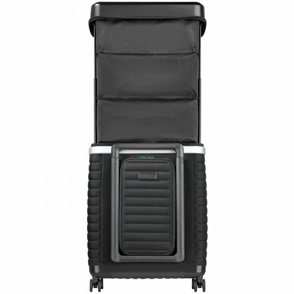 Pull Up | Suitcase Reisekoffer mit patentiertem Regalsystem (urban black)