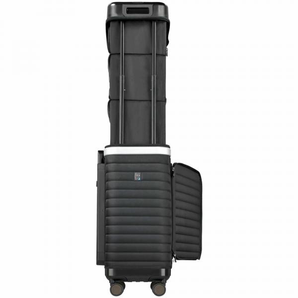 Pull Up | Suitcase Reisekoffer mit patentiertem Regalsystem (urban black)