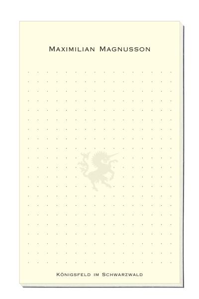 STOLZ MessageCard punktiert (Copper Regular)