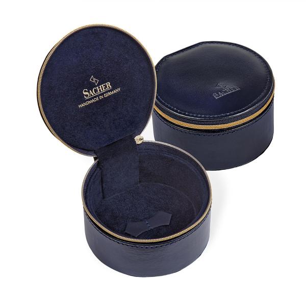 SACHER | Schmuckbox Betsy Acuro Echtleder navy (B6.301.014023)