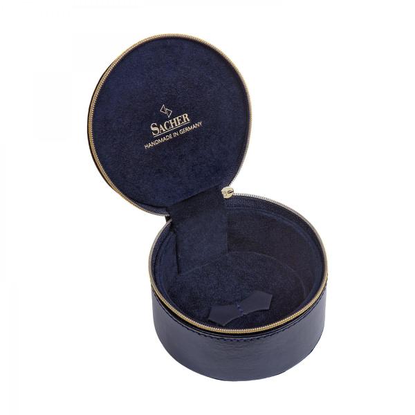SACHER | Schmuckbox Betsy Acuro Echtleder navy (B6.301.014023)