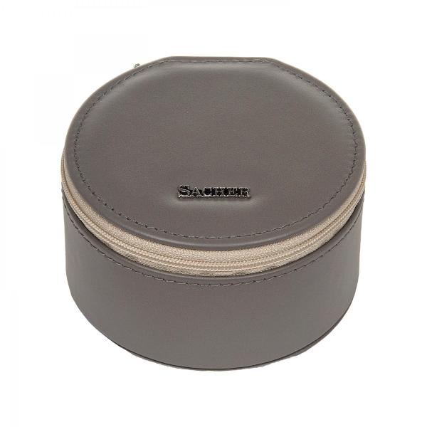 SACHER | Schmuckbox Betsy Fleur Venice Echtleder grau (B6.510.561643)