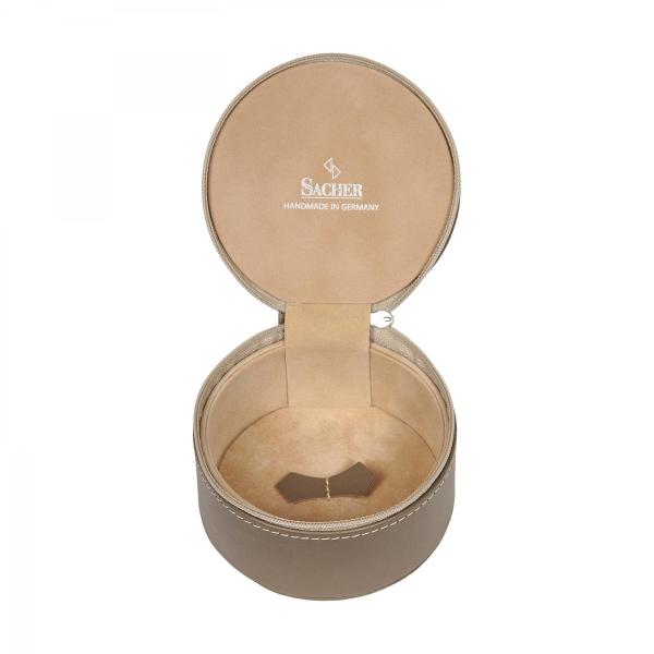SACHER | Schmuckbox Betsy Nature Echtleder taupe (B6.107.565943)