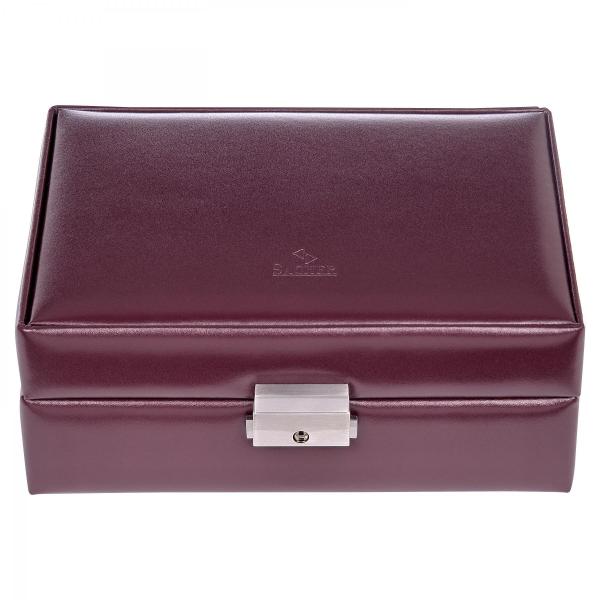 SACHER | Schmuckkasten Britta New Classic Echtleder bordeaux (13.107.010143)