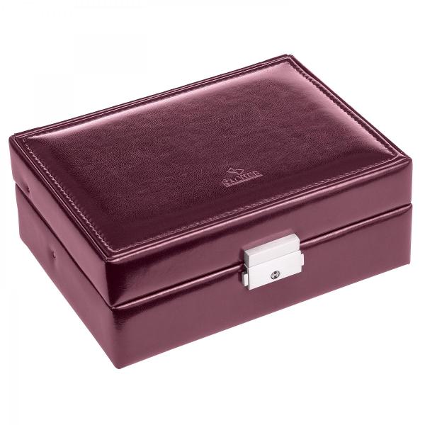 SACHER | Schmuckkasten Britta New Classic Lederimitat bordeaux (13.000.290143)