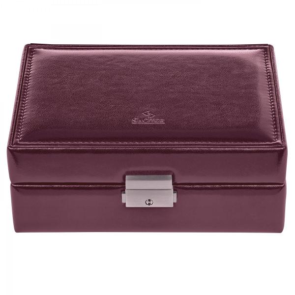 SACHER | Schmuckkasten Britta New Classic Lederimitat bordeaux (13.000.290143)