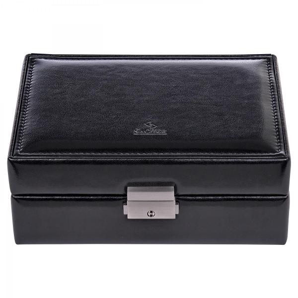 SACHER | Schmuckkasten Britta New Classic Lederimitat schwarz (13.000.290443)