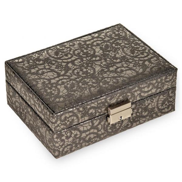 SACHER | Schmuckkasten Britta Tulle Feinsynthetik anthrazit (13.000.390443)