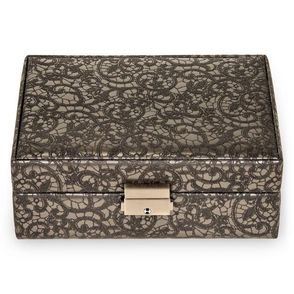 SACHER | Schmuckkasten Britta Tulle Feinsynthetik anthrazit (13.000.390443)