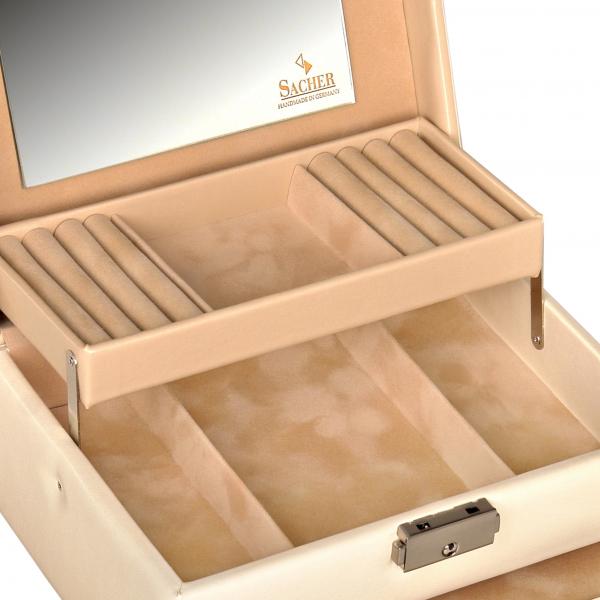 SACHER | Schmuckkassette Carola Bella Fiore creme (15.000.507343)