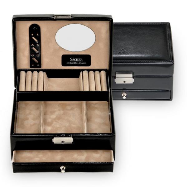 SACHER | Schmuckkassette Carola New Classic schwarz  (15.000.290443)