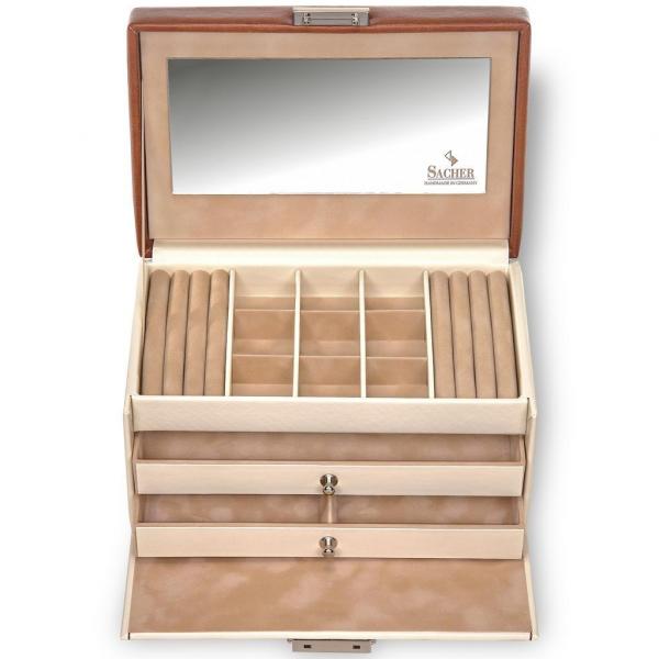 SACHER | Schmuckkoffer Elly Travel cream (25.502.507343)