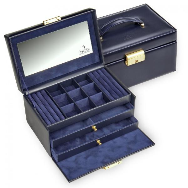 SACHER | Schmuckkoffer Elly Acuro navy (25.301.014023)