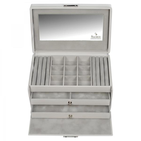 SACHER | Schmuckkoffer Elly Elegance Echtleder sand (25.518.561281)