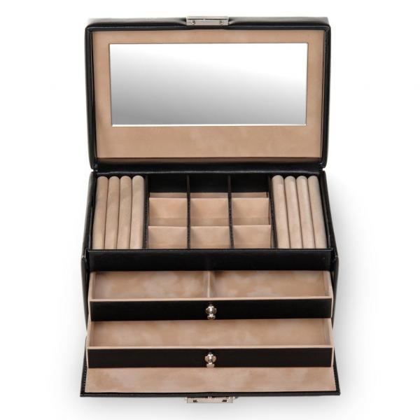 SACHER | Schmuckkoffer Elly New Classic schwarz (25.000.290443)