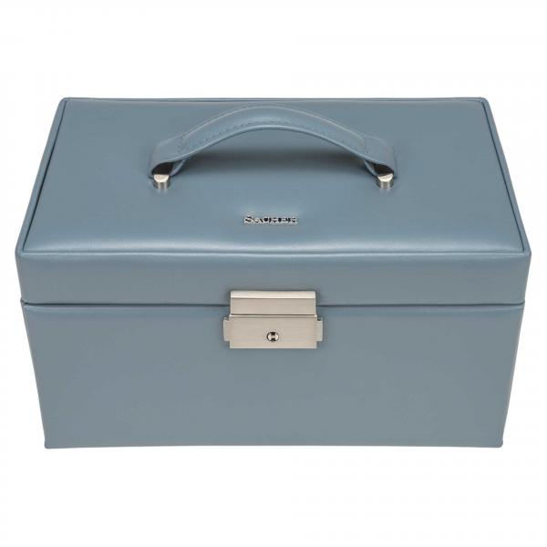 SACHER | Schmuckkoffer Elly Pastello Vollrindleder hellblau (25.107.560808)