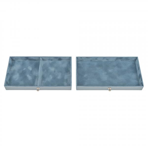 SACHER | Schmuckkoffer Elly Pastello Vollrindleder hellblau (25.107.560808)