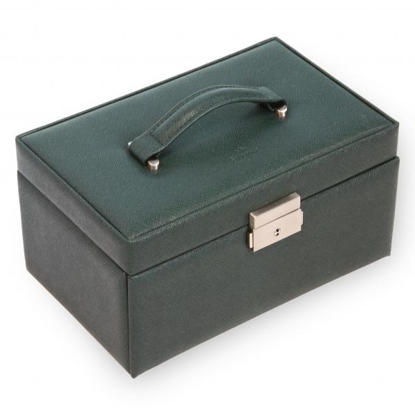 SACHER | Schmuckkoffer Elly Saffiano forest(25.000.125143)