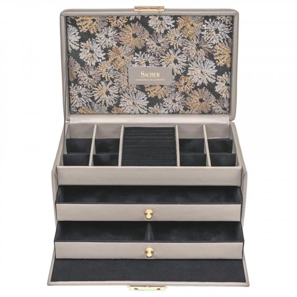 SACHER | Schmuckkoffer Emma Fleur Venice grau (24.510.561604)
