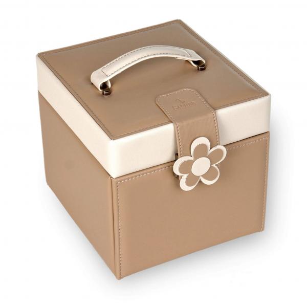 SACHER | Schmuckkoffer Erika Bella Fiore beige (28.000.507443)