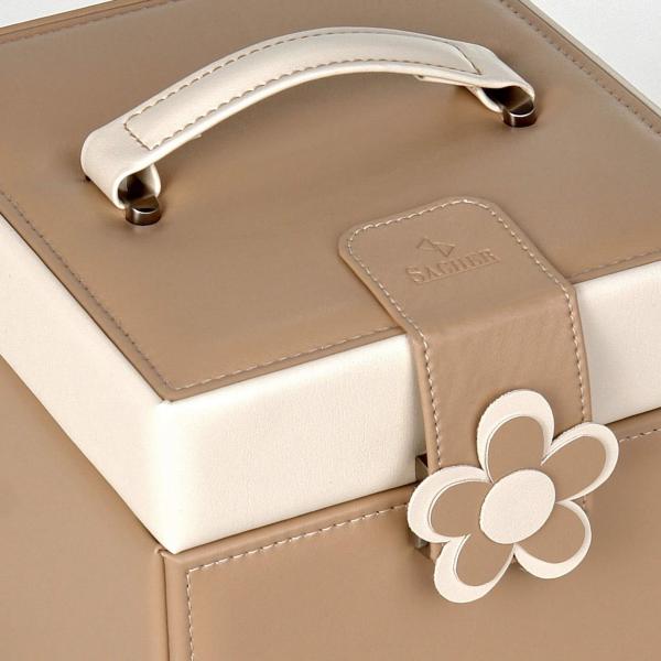 SACHER | Schmuckkoffer Erika Bella Fiore beige (28.000.507443)