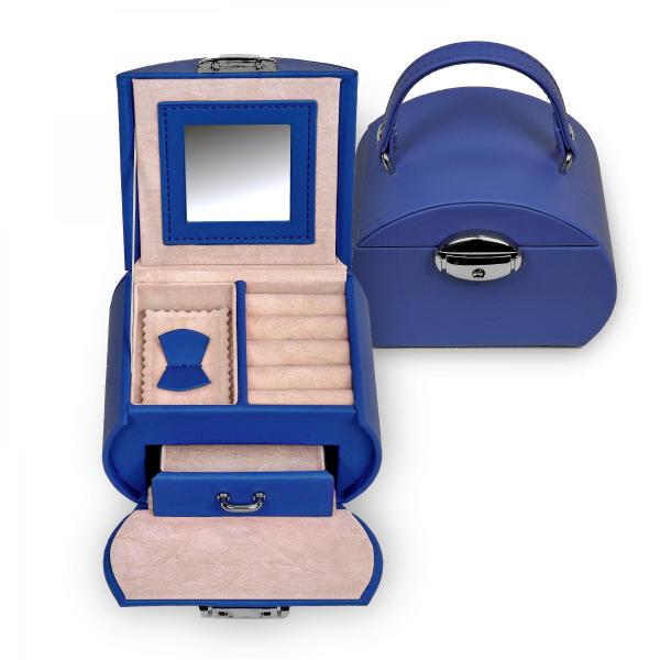 SACHER | Schmuckkästchen Girlie Standard Lederimitat blau (H5.000.291043)