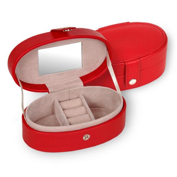 SACHER | Schmuckkästchen Girlie Standard Lederimitat rot (H2.000.290343)