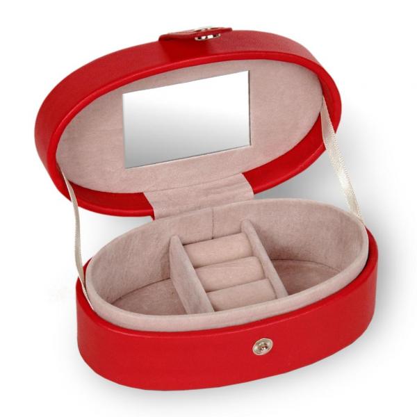 SACHER | Schmuckkästchen Girlie Standard Lederimitat rot (H2.000.290343)
