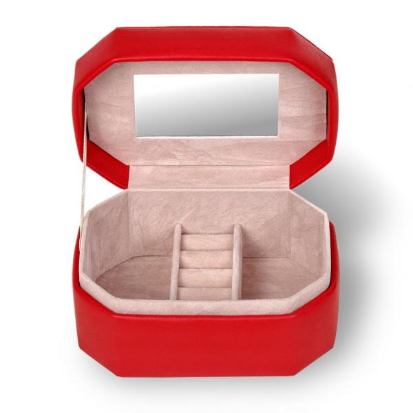 SACHER | Schmuckkästchen Girlie Standard Lederimitat rot (H3.000.290343)