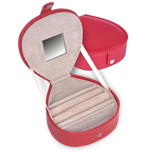 SACHER | Schmuckkästchen Girlie Standard Lederimitat rot (H4.000.290343)