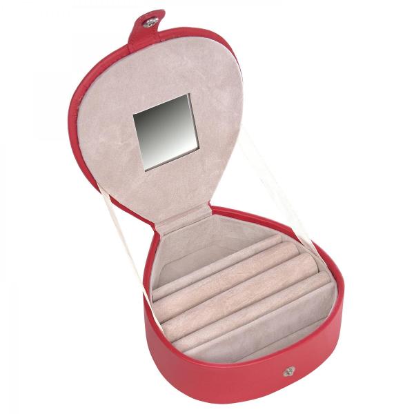 SACHER | Schmuckkästchen Girlie Standard Lederimitat rot (H4.000.290343)