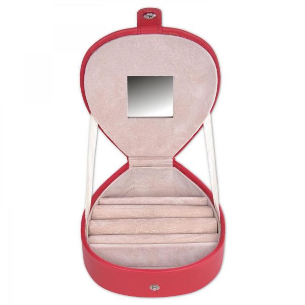 SACHER | Schmuckkästchen Girlie Standard Lederimitat rot (H4.000.290343)