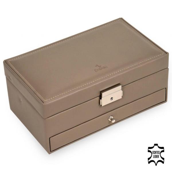SACHER | Schmuckkasten Helen Nature Echtleder taupe (34.107.565943)