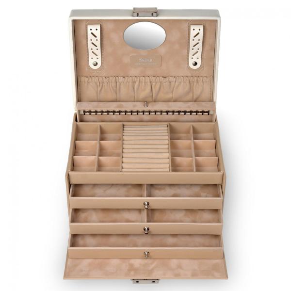 SACHER | Schmuckkoffer Jasmin Bella Fiore beige (72.518.507443)