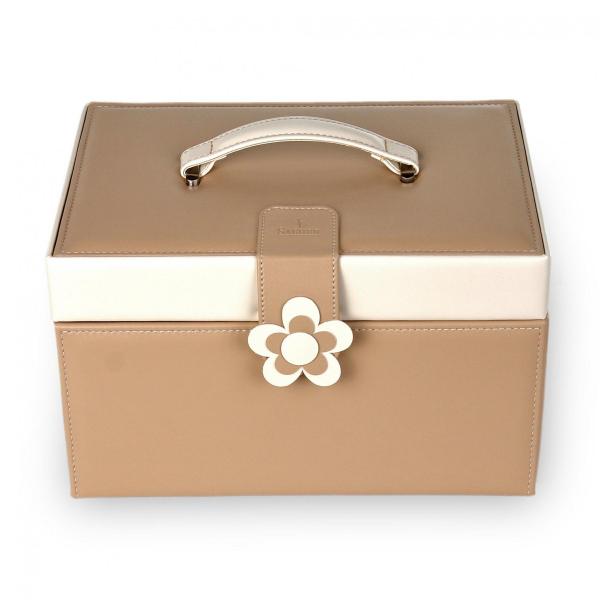 SACHER | Schmuckkoffer Jasmin Bella Fiore beige (72.518.507443)