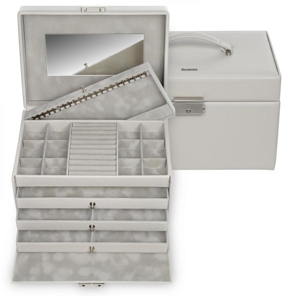 SACHER | Schmuckkoffer Jasmin Elegance Leder sand (72.518.561821)