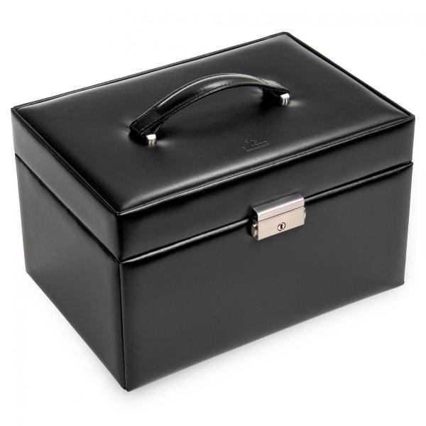 SACHER | Schmuckkoffer Julia New Classic Lederimitat schwarz (69.000.290443)