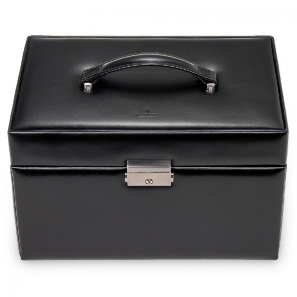 SACHER | Schmuckkoffer Julia New Classic Lederimitat schwarz (69.000.290443)
