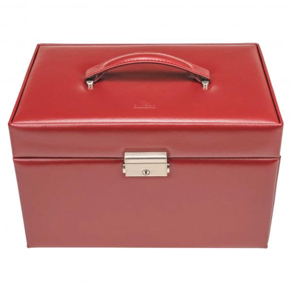 SACHER | Schmuckkoffer Lena Amadora Echtleder rot (77.521.015043)