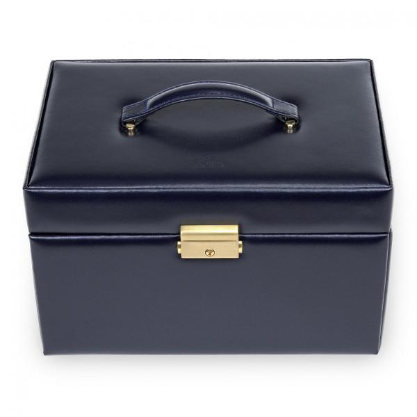 SACHER | Schmuckkoffer Lena Acuro Echtleder navy  (77.301.014023)