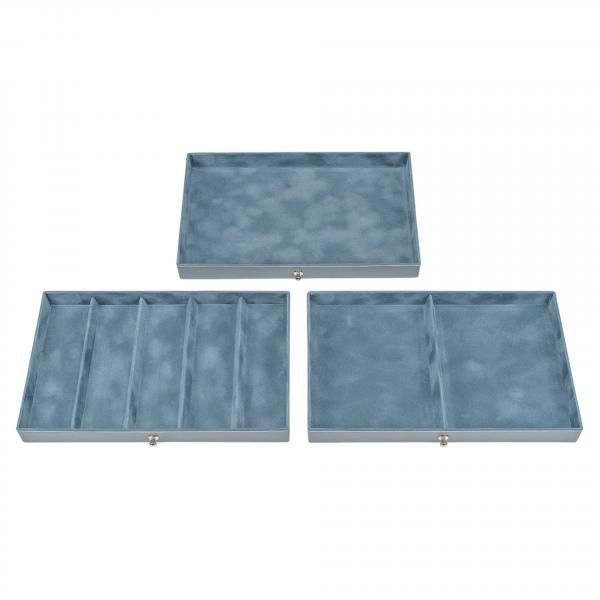 SACHER | Schmuckkoffer Lena Pastello Vollrindleder hellblau (77.107.560808)