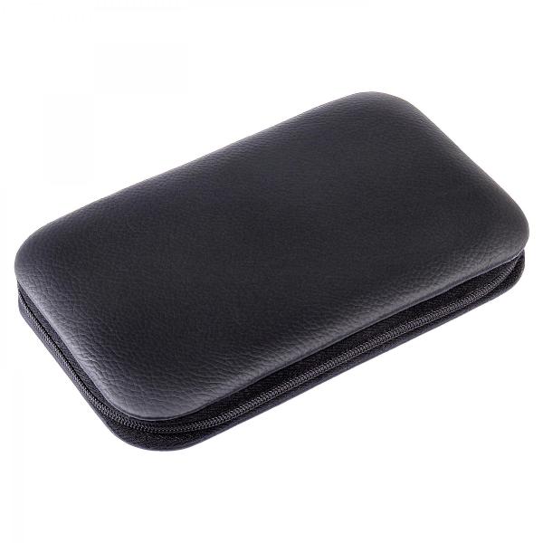 SACHER | Manikürenset 6-teilig Leder genarbt schwarz (TR100R.1504)