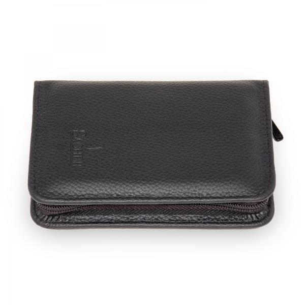 SACHER | Manikürenset 6-teilig Leder genarbt schwarz (TR300R.1504)