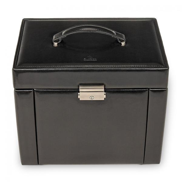 SACHER | Schmuckkoffer Marta New Classic Echtleder schwarz (88.107.010443)