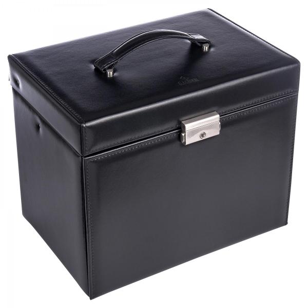 SACHER | Schmuckkoffer Nancy New Classic Echtleder schwarz (86.121.010443)