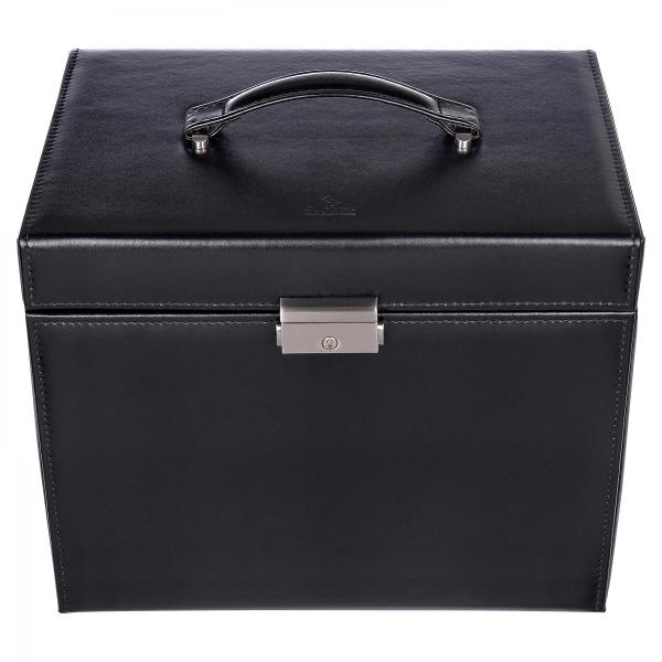 SACHER | Schmuckkoffer Nancy New Classic Echtleder schwarz (86.121.010443)