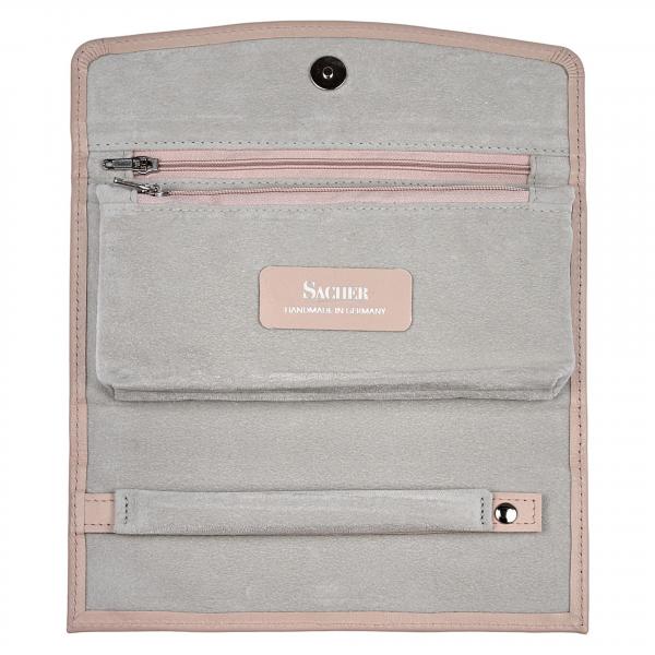 Preview: SACHER | Schmuckrolle Pastello Echtleder rosé (1010.560221)