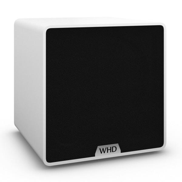 WHD | Qube 2 Go WiFi WLAN Streaming Lautsprecher (Aluminium weiß)