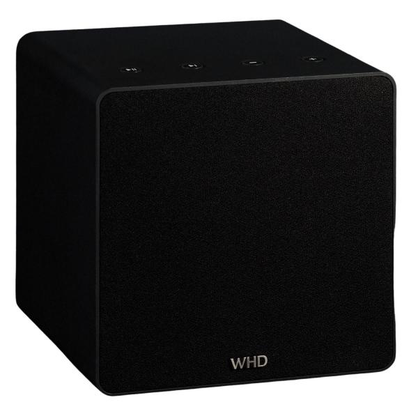 WHD | Qube XL Bluetooth (W)LAN Highend Straming Lautsprecher (Aluminium schwarz)